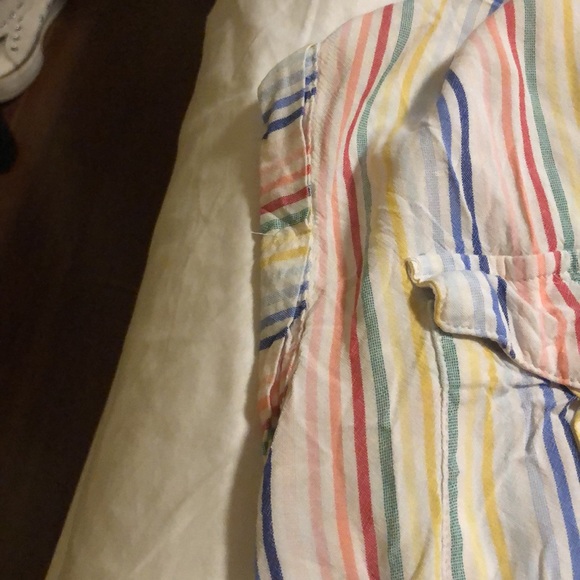 Striped Button Up - Picture 3 of 3